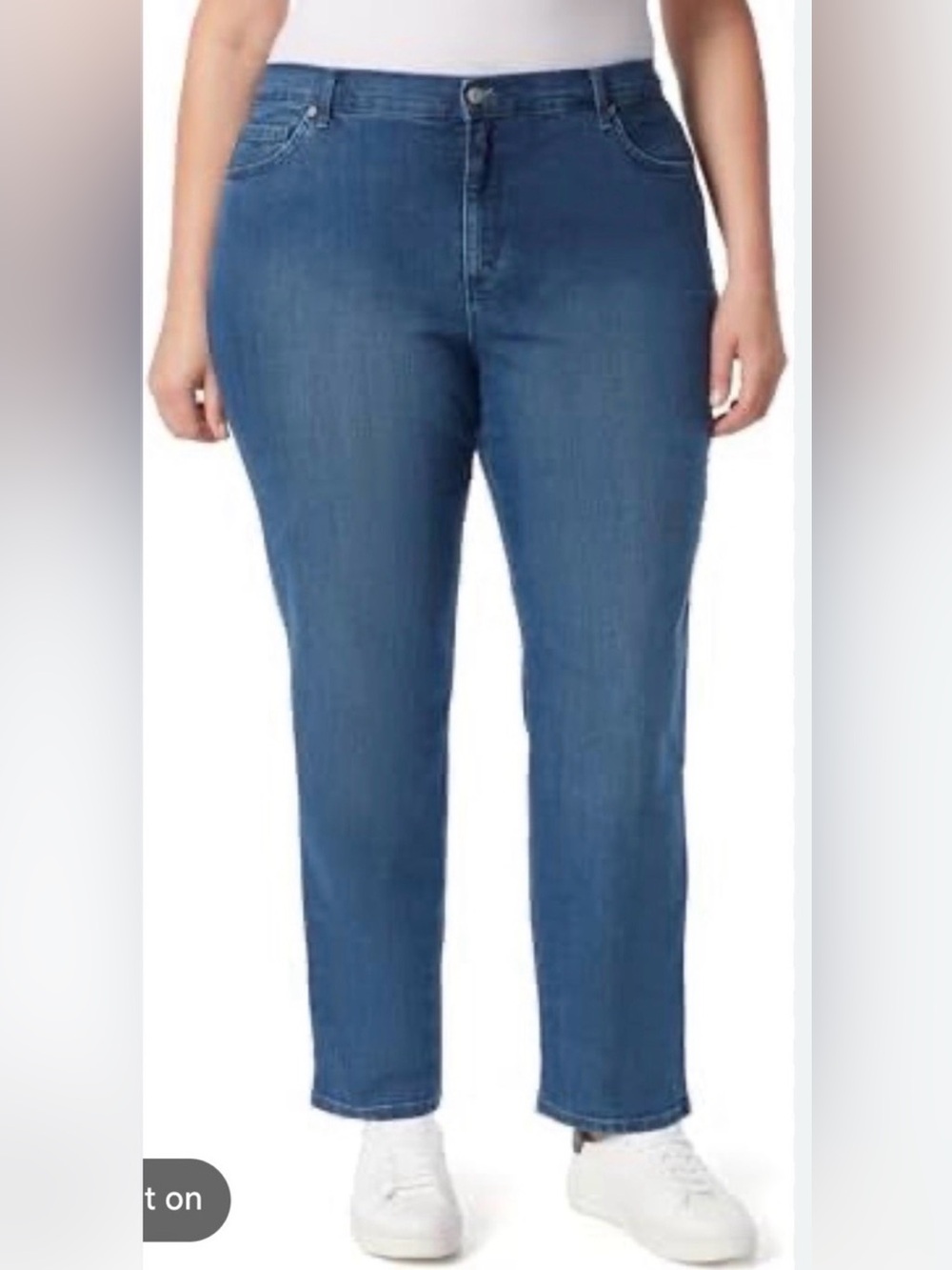 Gloria Vanderbilt Amanda High Rise Taper Jean: 16W